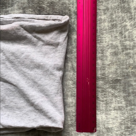 Topshop Silver Gray Tube Crop Top - Picture 3 of 3